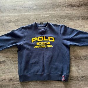Navy Blue Polo Jeans Co. Sweater